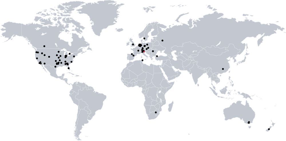 Nordelettronica map